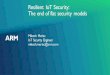 Resilient IoT Security: The end of flat security models