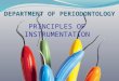 principles of instrumentation of hand instruments