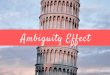 Cognitive Biases:  How the Ambiguity Effect will impact your pitch