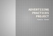 Pamela Iheme_Advertising Practices Project