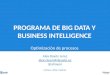Optimización de procesos con el Big Data