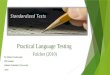 Practical Language Testing by Fulcher (2010)