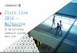 Commvault and Cisco UCS at Cisco Live Melbourne 2016