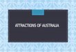Attractions in Australia