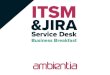 ITSM & JIRA Service Desk