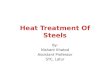 Heat treatment of steels- I