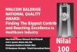 Malcom Baldrige National Quality Award (MBNQA) Healthcare Industry