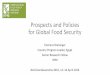 Prospects and policies for global food security