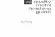 Quality Metal Finishing Guide - Mass Finishing - Volume 1-A No. 7