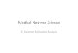 Medical Neutron Science