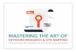 Mastering the Art of Keyword Research and Site Mapping