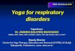 Yoga for respiratory disorders