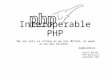 Interoperable PHP
