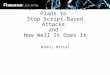 AMSI: How Windows 10 Plans to Stop Script-Based Attacks and How Well It Does It