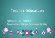 Language teacher education by distance