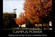 Campus Power: Tapping Local Energy Toward a Sustainable Future