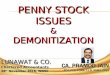 Demonitization & Penny Stocks