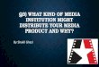 Evaluation: Q3) What kind of media institution might distribute your media product and why?