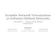 FlowN vs FlowVisor: Scalable Network Virtualization in SDN
