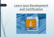 Learn Java Development at Eduonix