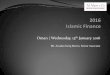 Al Alawi  Co  Islamic Finance Presentation - Final - 13 01 16