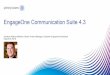 Communicate Series: EngageOne Communication Suite 4.3