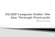 20,000 leagues under the sea through postcards
