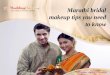 Marathi bridal makeup tips you need to know