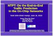 On the End-to-End Traffic Prediction in the On-Chip Networks