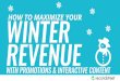 3 Steps to Winter Revenue Success