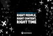 One Squared Presentation: Bridget Deutz - Right People, Right Content, Right Time