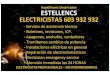 Electricistas Estellencs 603 932 932
