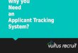 Why you Need Applicant Tracking System?