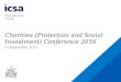 The ICSA Charities Act 2016 Conference