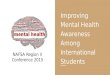 Mental Health Awareness (NAFSA Region V - 2015)