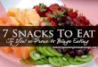 7 Snacks To Eat If You're Prone To Binge Eating