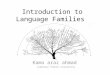 Introduction to language families