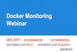 Docker Monitoring  Webinar