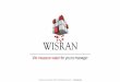 Wisran   measure water for you to manage !