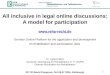 RIWC_PARA_A060 all inclusive in legal online discussions a model for participation in germany