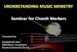 Music Ministry Presentation