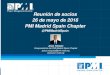 Reunión de socios pmi madrid spain chapter   26-mayo-2016