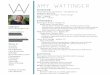 Wattinger Resume