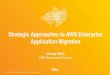 Strategic Approaches to AWS Enterprise Application Migration