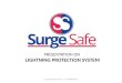 SurgeSafe Lightning Protection system -Presentation