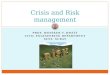 06 Crisis & Risk management
