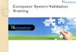 Computer System Validation Training