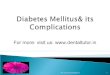 Diabetes and its Complication