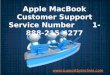 Apple macbook customer support service number 1-888-215-4277