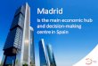 Madrid, a business-friendly economy